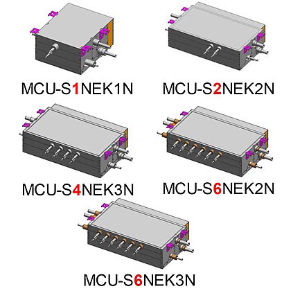 Kältemittelverteiler-Module MCU für 3-Leiter-Systeme